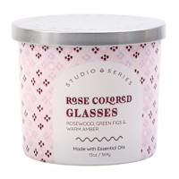 Rose Colored Glasses Scented Jar Candle, 13oz