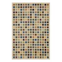 (B904) Treasure Multicolor Area Rug, 8x10