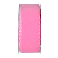 1.5" Pink Velvet Ribbon, 10yd