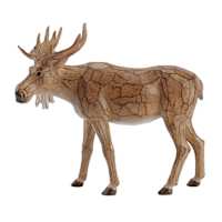 Standing Wood Moose, 10x9