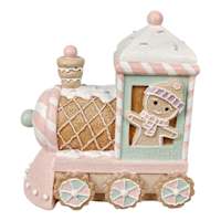 Mrs. Claus' Bakery Pastel Gingerbread Train