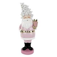 Santa with Gift Box, 11.7"