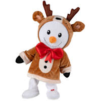 Doo Wap Shake Snowman with Reindeer Costume