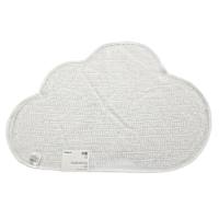 White Cloud Shaped Bath Rug, 20x30