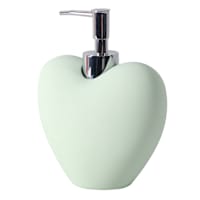 Mint Green Heart Shaped Soap Dispenser