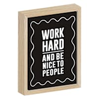 Work Hard Canvas, 5x7
