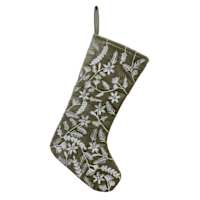 Brown Velvet Stocking, 19"