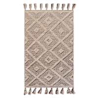 Hilo Diamond Moonlight Handwoven Accent Rug, 27x45