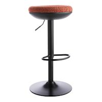 Blakely Adjustable Swivel Barstool, Rust