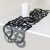 Spellbound Snake Vinyl Table Runner, 16x53