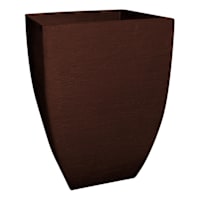 Burgundy Round & Square Planter, 11.8"
