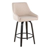 Hannah Counter Stool, Beige
