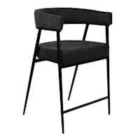 Solana Counter Stool, Charcoal