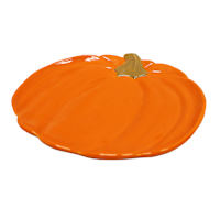 Orange Pumpkin Serving Platter