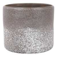 Glass Candle Holder, 3.4"