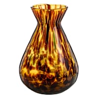 Tortoise Shell Vase, 6.5"