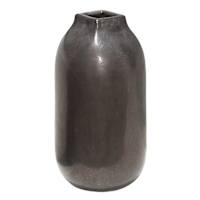 Bronze Square Mouth Ceramic Vase, 13.4"