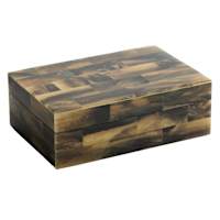 Brown Resin Box, 6.4"