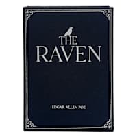Black Raven Linen Book Box, 11"