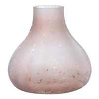 Pink Glass Vase, 4"