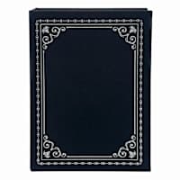 Black Deco Fabric Book Box , 11"