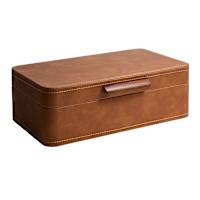 Rectangle Leather Box, 12x8