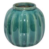 Jade Ceramic Vase, 5"