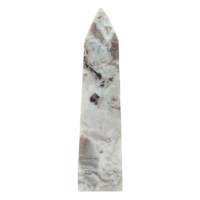 Tapered Marble Decorative Object, 11x3