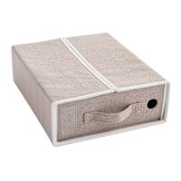 REAL SIMPLE Fabric Closet Bedding Organizer, 15"