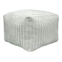 Bubble Dot Pouf, Glacier