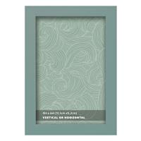 Grey & Green Table Top Picture Frame, 4x6
