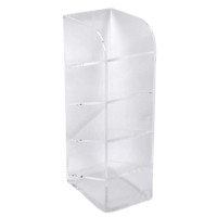 REAL SIMPLE 5-Compartment Acrylic Divided Pencil Holder