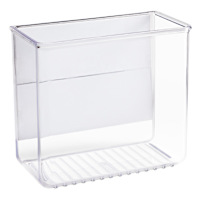 REAL SIMPLE Acrylic Magnetic Laundry Storage Bins, Large