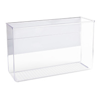 REAL SIMPLE Acrylic Magnetic Laundry Storage Bins, Small