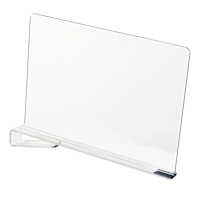 REAL SIMPLE 4-Pack Acrylic Closet Shelf Divider