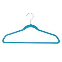 REAL SIMPLE 10-Pack Matte Non-Slip Suit Hanger, Dark Blue