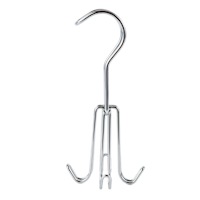 REAL SIMPLE 2-Pack Chrome Plated Accessory Hanger