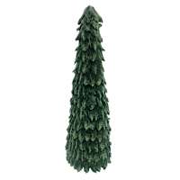 Green Textured Cone Tree, 12"