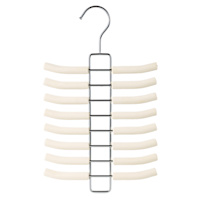 REAL SIMPLE 16-Tier Foam Grip Accessory Hanger, Beige