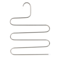 REAL SIMPLE 5-Tier Chrome Plated Pant Hanger