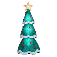 10ft Giant Light Mixed Media Christmas Tree inflatable