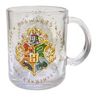 Harry Potter Vintage Crest Glass Mug, 17.5oz