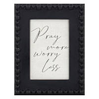 Pray More Framed Art, 6x8