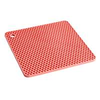 REAL SIMPLE Pink Silicone Pot Holder