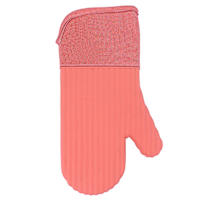 REAL SIMPLE Pink Arch Silicone Oven Mitt