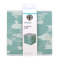 Marble Print Modular Cube Mint