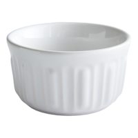 REAL SIMPLE White Ceramic Ramekin, 8oz