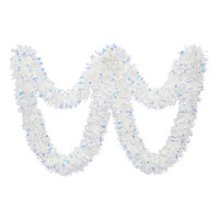 Iridescent Tinsel Garland, 144"