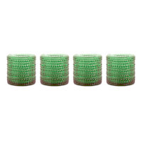 Set of 4 Spectra Green Double Old Fashioned, 13oz