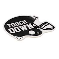 8-Count Touchdown Helmet Dinner Plate